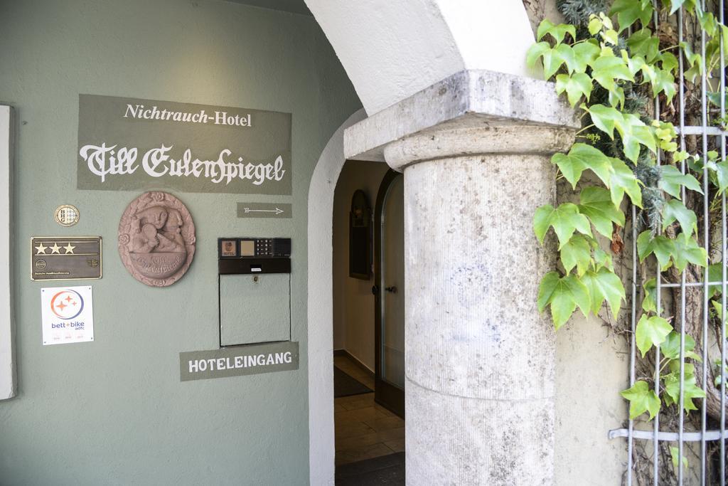 Hotel Till Eulenspiegel - Nichtrauchhotel - Garni Вюрцбург Экстерьер фото